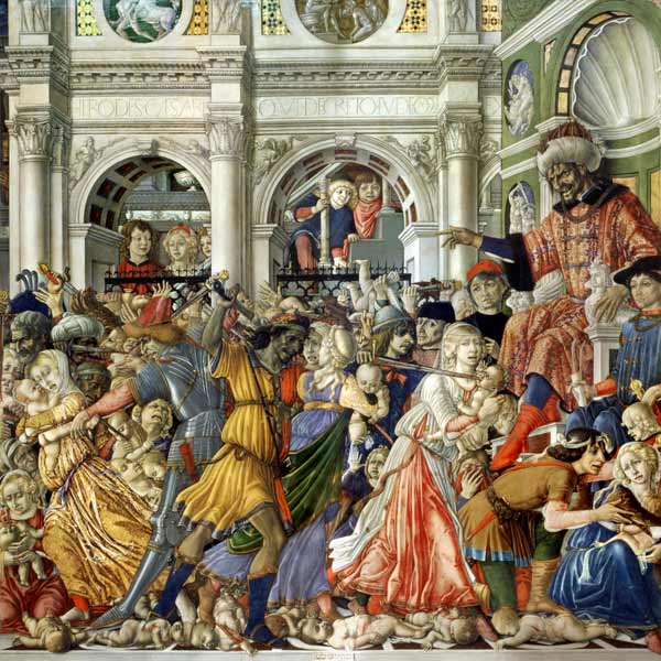 The Massacre of the Innocents von Matteo  di Giovanni di Bartolo