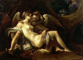 Cupido und Psyche von Matthäus Gundelach