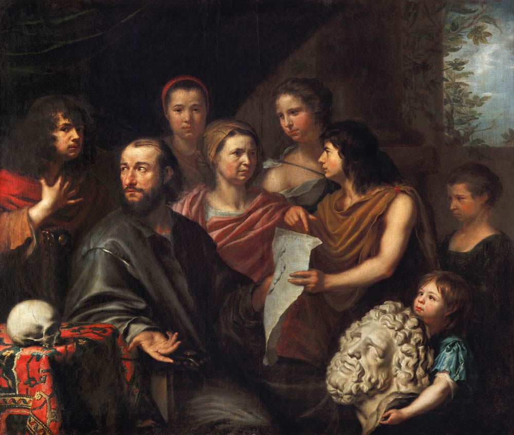 Die Familie des Künstlers von Matthäus Merian d.J.