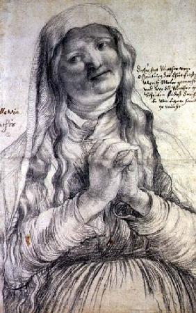 An Elderly Woman with Clasped Hands c.1512