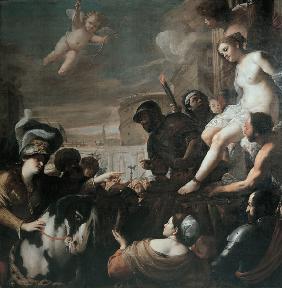 Clorinde befreit Olindo und Sophronia 1645
