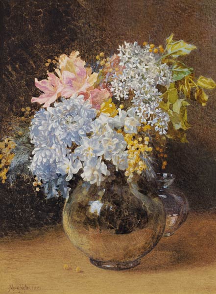 Spring Flowers in a Vase von Maud Naftel