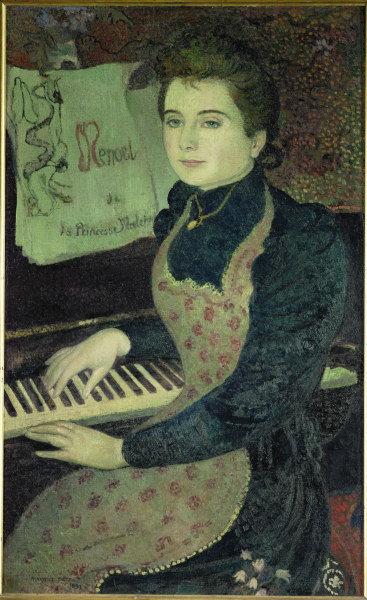 Marthe am Klavier von Maurice Denis