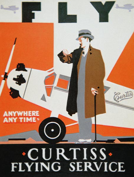 American aviation poster von Maurice Randall