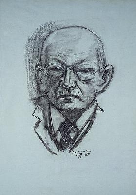 Bildnis Georg Swarzenski. 1950