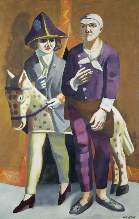 Doppelbildnis Karneval. 1925. von Max Beckmann