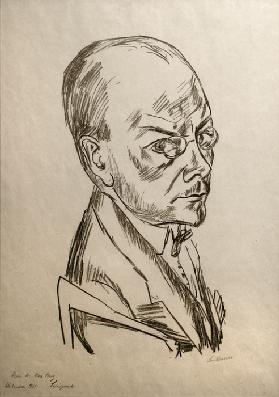 Porträt Georg Swarzenski 1921