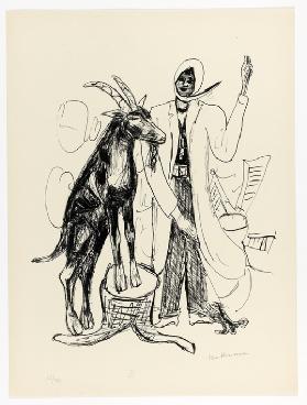The Buck, plate nine from Day and Dream 1946