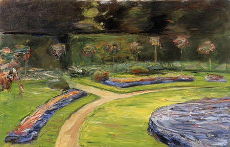 Rondell im Heckengarten von Max Liebermann