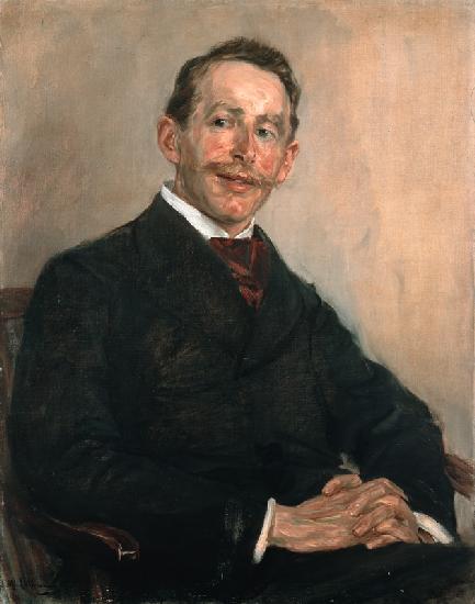 Bildnis Dr Max Linde 1897