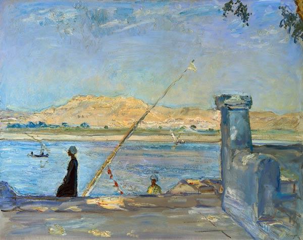 Slevogt, Morgen bei Luxor/ 1914