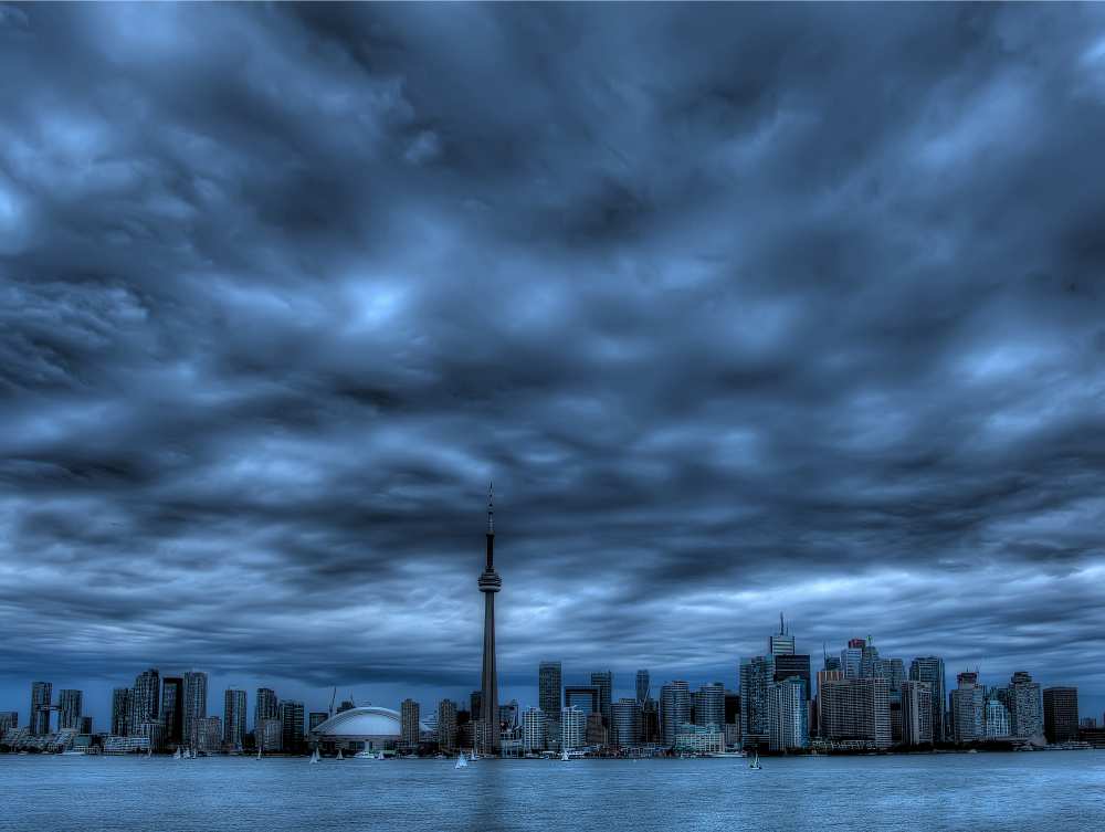 Toronto blue von Max Witjes