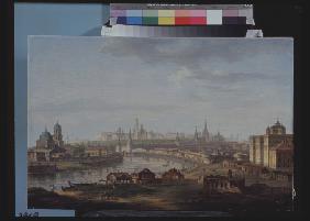 Blick auf Moskau 1819