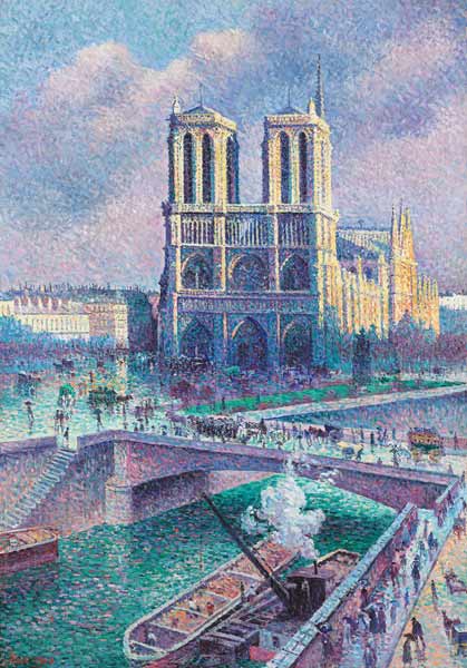 Notre Dame, Paris von Maximilien Luce