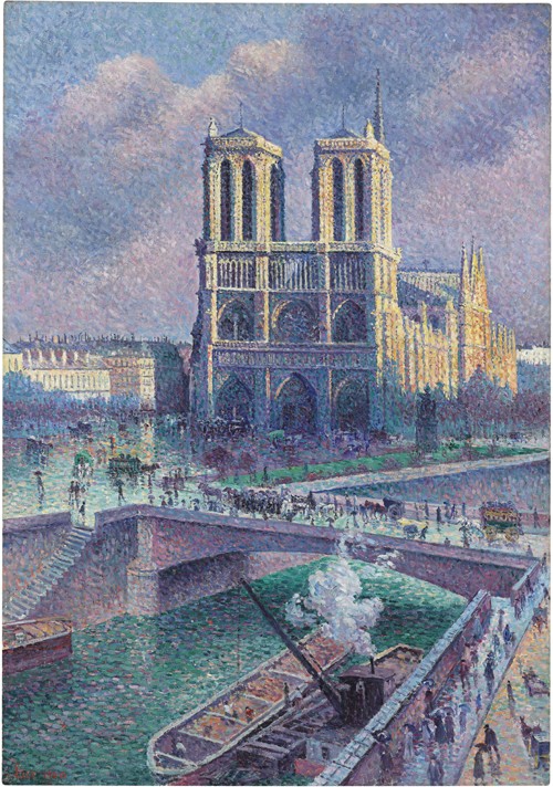 Notre-Dame de Paris von Maximilien Luce
