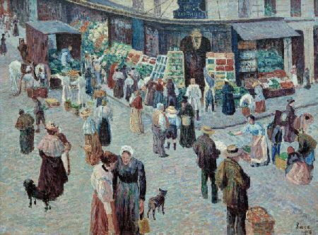 Rue des Abbesses, Krämerladen 1896