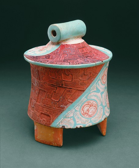 Tripod vessel with slab-legs von Mayan