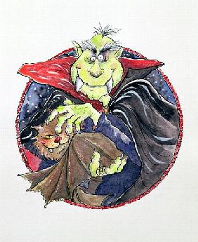 Dracula, 1998 (mixed media) 