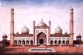 Jummah Musjeed, Delhi c.1840  on