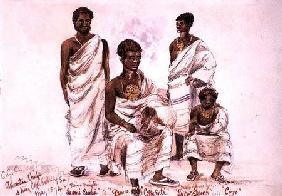 'C.C.C. Ashantee Chiefs and King Coffe Kollally Son' 1874