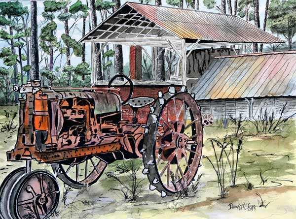 Farm tractor von Derek McCrea