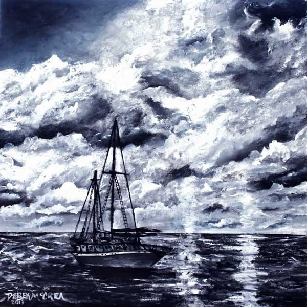 Sailboat von Derek McCrea