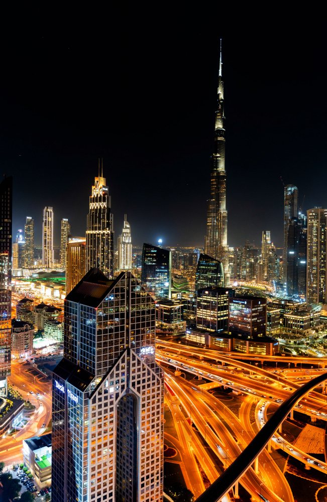 Das Nachtleben von Dubai. von Md. Arifuzzaman