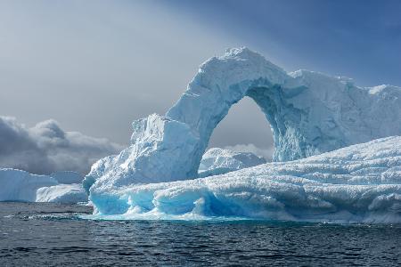 Delicate Arch in der Antarktis