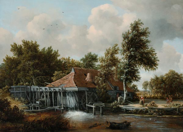 Wassermühle von Meindert Hobbema
