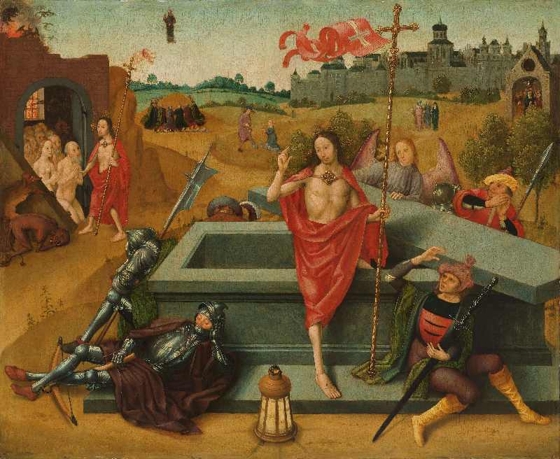 Auferstehung Christi von Meister des Amsterdamer Marientodes
