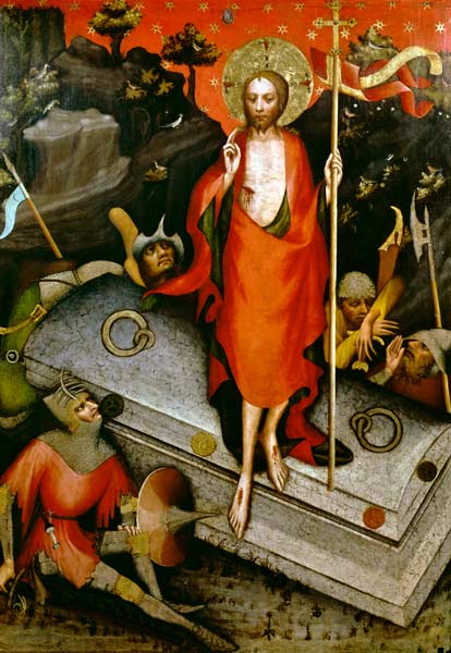 Auferstehung Christi von Meister des Wittingauer Altars