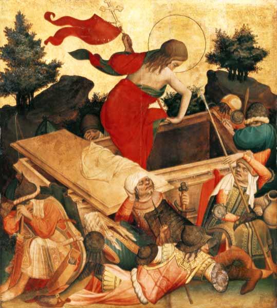 Thomas-Altar: Auferstehung Christi 1424-36