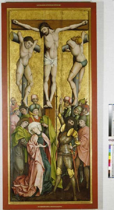 Die Kreuzigung Christi. von Meister (Salzburger)