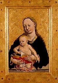 Madonna mit dem Kind. von Meister von Bartfa (Ungarn)