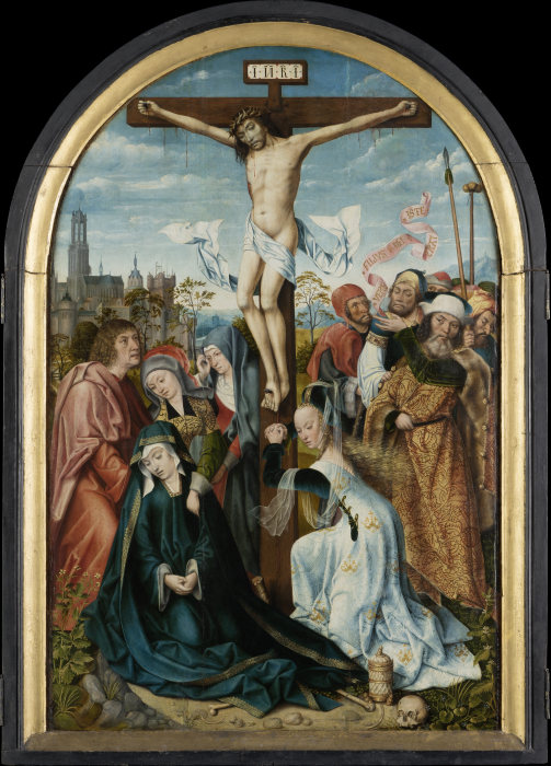 Kreuzigung Christi von Meister von Frankfurt