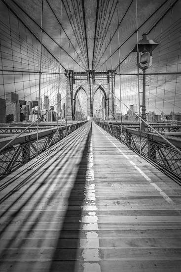 NEW YORK CITY Brooklyn Bridge | Monochrom 2017