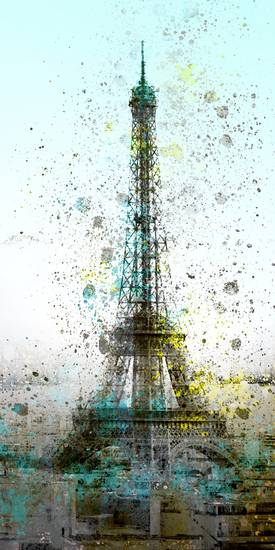 Stadt Kunst PARIS Eiffelturm II