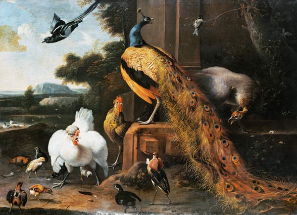 Revolt in the Poultry Coup von Melchior de Hondecoeter