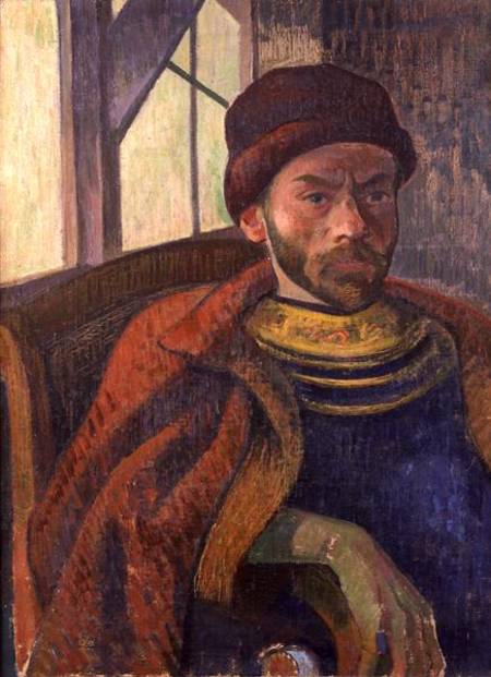 Self Portrait in Breton Costume von Meyer Isaac de Haan