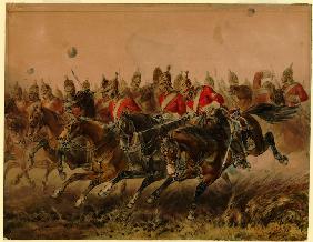 Die Attacke der Leichten Brigade in der Schlacht von Balaklawa 1854