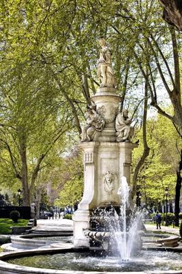 Apollobrunnen am Paseo del Prado von Michael Kupke