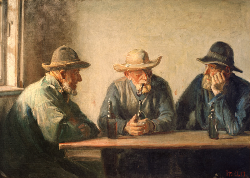 In Bröndums Schenkstube von Michael Peter Ancher
