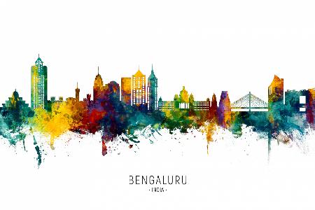 Bengaluru Skyline Indien Bangalore