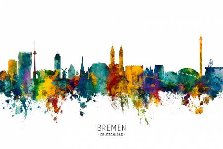 Bremen-Deutschland-Skyline