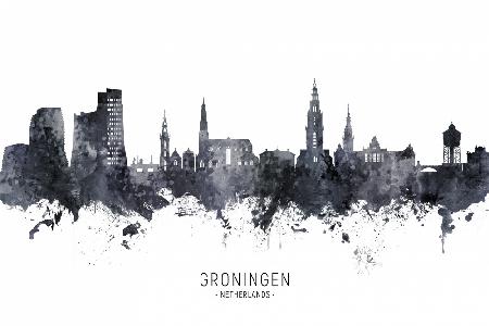 Groningen,die niederländische Skyline