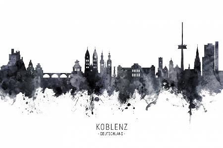 Koblenz Deutschland Skyline