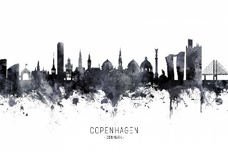 Kopenhagen-Dänemark-Skyline