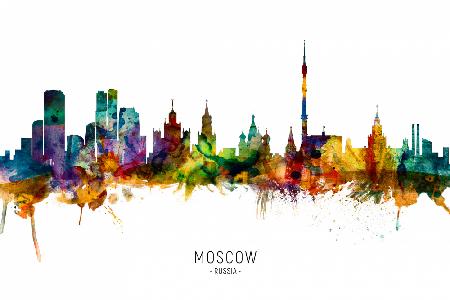 Moskau-Russland-Skyline