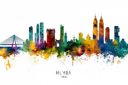 Mumbai Skyline Indien Bombay