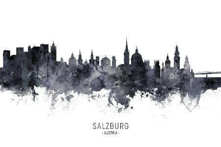 Salzburg-Österreich-Skyline
